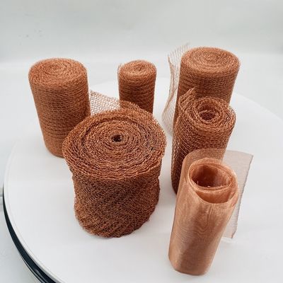 6m Cleaning Copper Mesh Packing Durable For Screws / Barrels