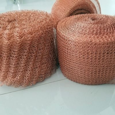 100mm 127mm Metal Copper Mesh Distillation For Rodent And Bird Exclusion