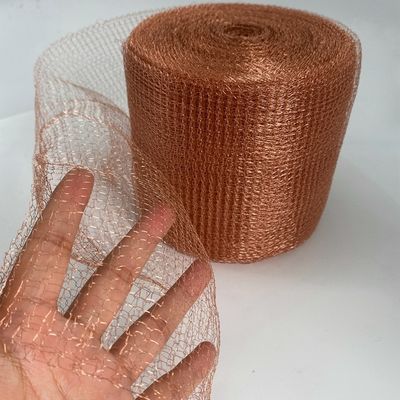3.2m Pest Control Copper Mesh Rolls Customized Copper Blocker Mesh