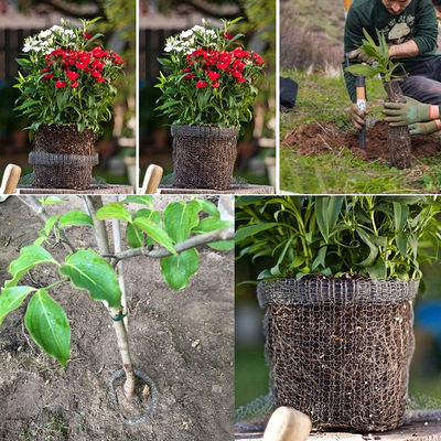 Plant Root Gopher Wire Baskets Stainless Steel Mesh Bag Length Customized
