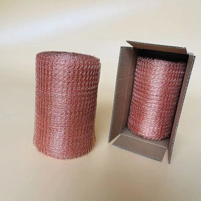 0.17mm Monofilament Copper Mesh Rats Customized  98% Porosity