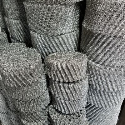 Milky White Knitted Wire Mesh Gasket 0.1mm 0.15mm For EMI / RFI Shielding