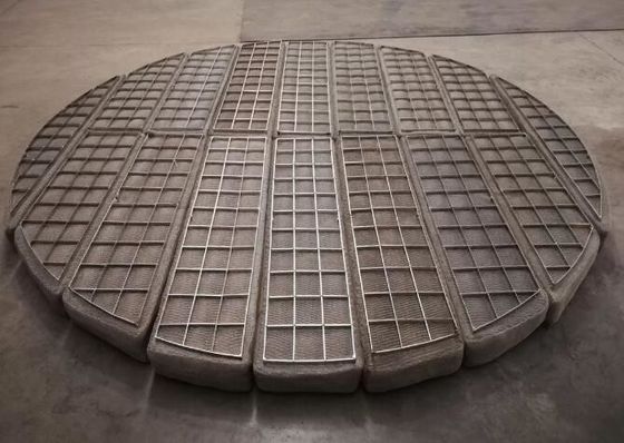2205 Knitted Filter Mesh Pad Demister Foam Remove Materials