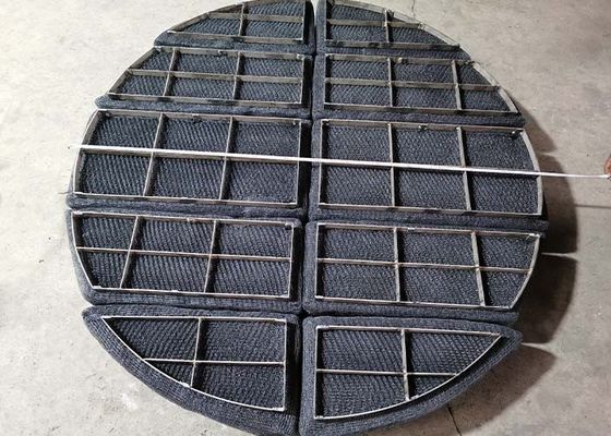 Stainless Steel SS316L Wire Mesh Demister Foam Remover Materials