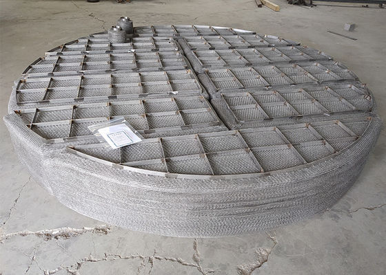Tail Gas Scrubbers Knitmesh Demister Filter 25*3mm Flat Bar