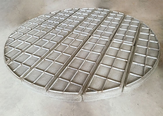 4.5m Diameter Wire Mesh Demister SS321 Scrubber Mist Eliminator