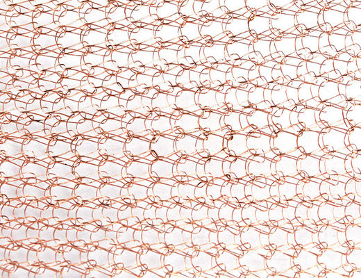 Rust Resistant Copper Knitted Wire Mesh 4"X20' For Blocking Entry Points Pack Of 3