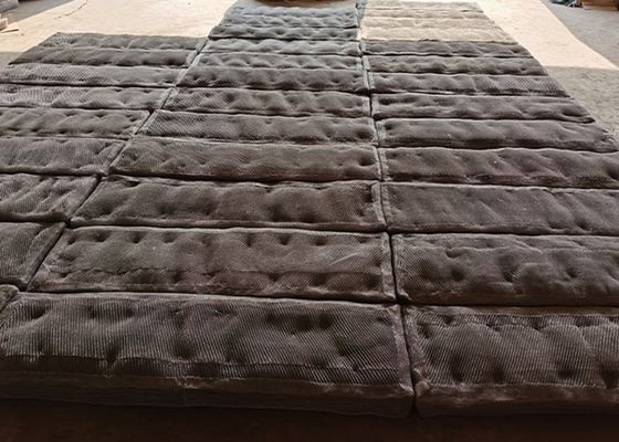 Rectangle Shape Wire Mesh Mist Eliminator Pads 400x500mm Anti Corrosion
