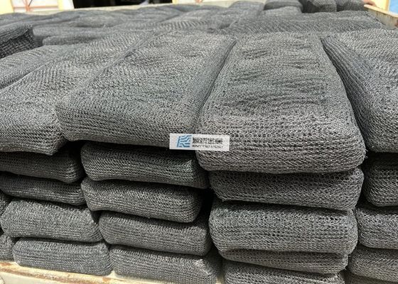 Customized Wire Mesh 300 Mm Demister Pad For Gas Liquid Separation