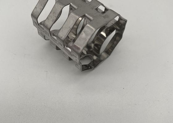 0.3mm Stainless Steel Metal Raschig Rings Air Pollution Control Scrubbers Removal