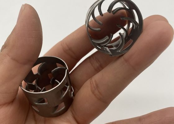 Dn50 Random Tower Packing Raschig Rings SS304 For Chemical Industry