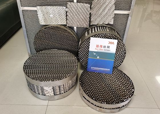 350Y 350m2 Distillation Metal Tower Packing Custom Shape