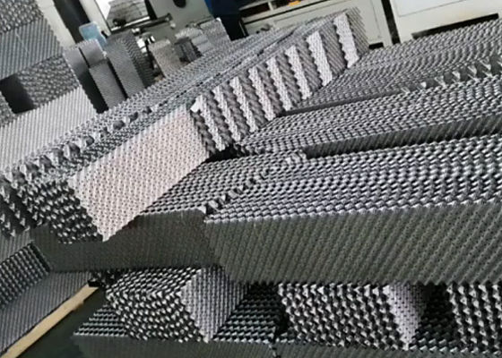 250Y 0.15mm Corrugated Structured Packing Distillation Column Internals