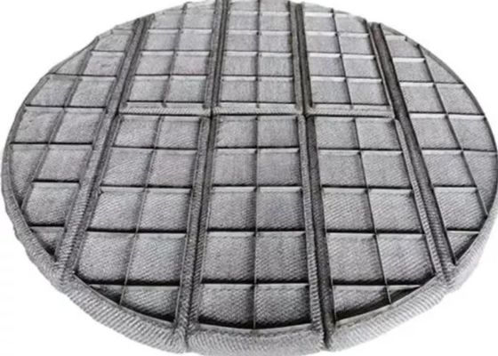 Stainless Steel Laboratory knitmesh Demister Mesh Pad 115mm ISO9001-2015