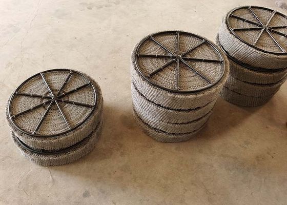 York 431 SS316 Stainless Steel Mesh Pad T350 X DIA 3400mm