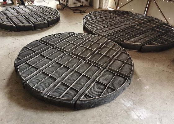 1000mm*1000mm Air Inlet Filter Mesh Pad Demister With Screen Grids And Plate Edge