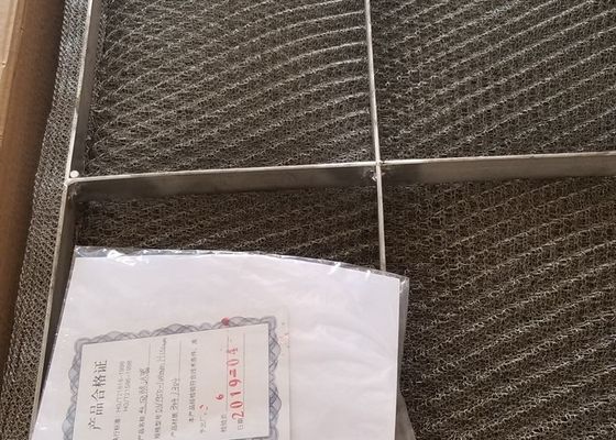 Wire Mesh Demister Mist Eliminator 100mm 150mm Thickness