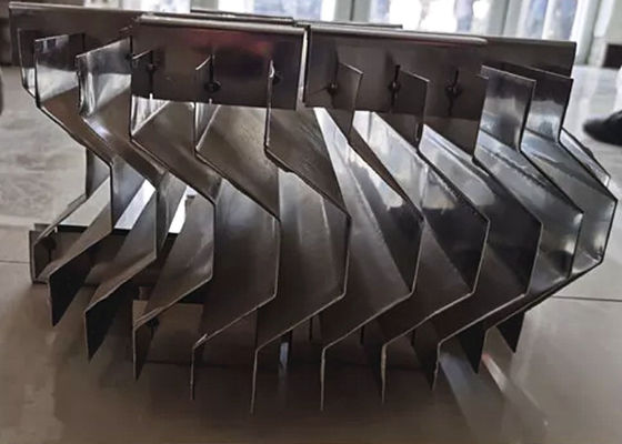 Absorber Tower 170mm Vane Pack Mist Eliminator Chevron Demister