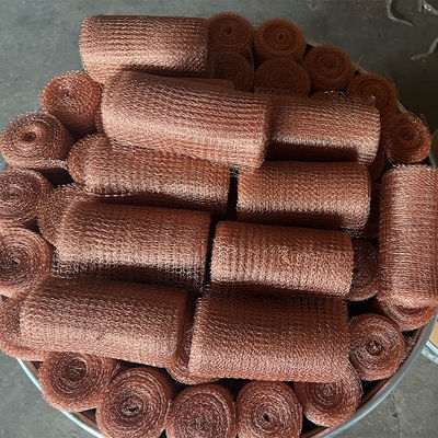 Prevent Bird Copper Knitted Wire Screen High Purity For Industrial