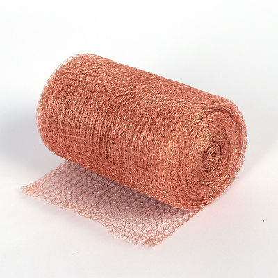 Pure Copper Rat Control Mesh Flexible Copper Mesh Rolls For Pest Prevention