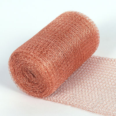 Rustproof Mesh Copper Rodents Soft 100mm Or 127mm Wide Rolls For Pest Control