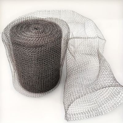 Knitted Stainless Steel Wire Mesh Roll For Liquid Filtration