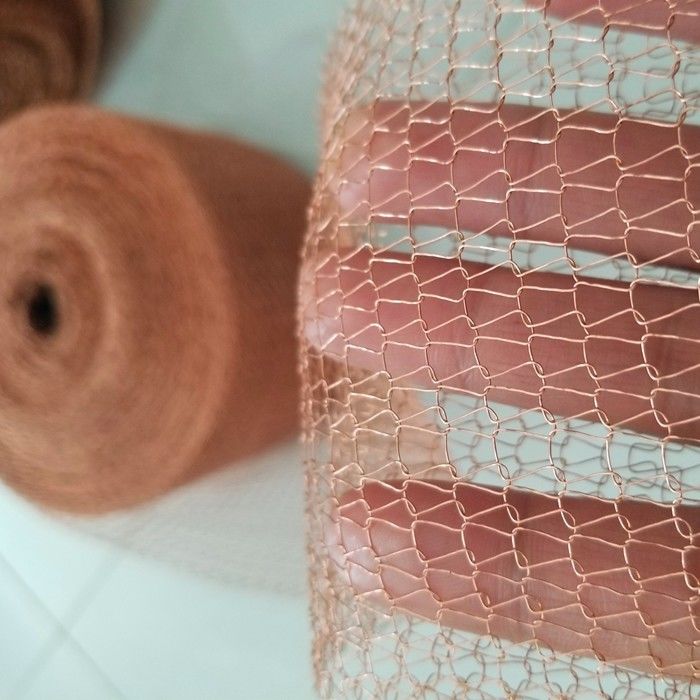 Waterproof Copper Mesh Rodent Control 0.2mm-0.28mm Copper Wire Mesh To Keep Rodents Out
