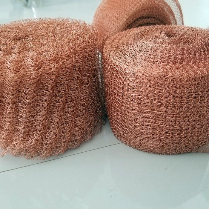 100mm 127mm Metal Copper Mesh Distillation For Rodent And Bird Exclusion