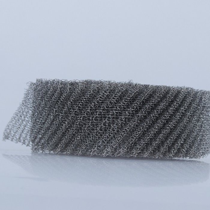 0.07mm-0.55mm Stainless Steel Knitted Wire Mesh 2mmx3mm For Gas Liquid