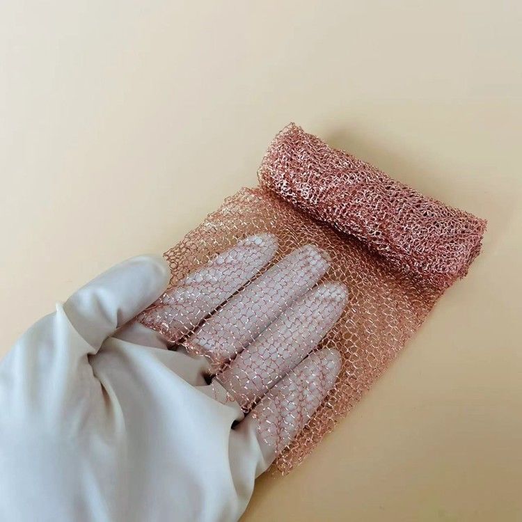 100% Copper Blocker Pest Stopper , Stuf-Fit Copper Mesh Roll For Rodent / Bird Exclusion