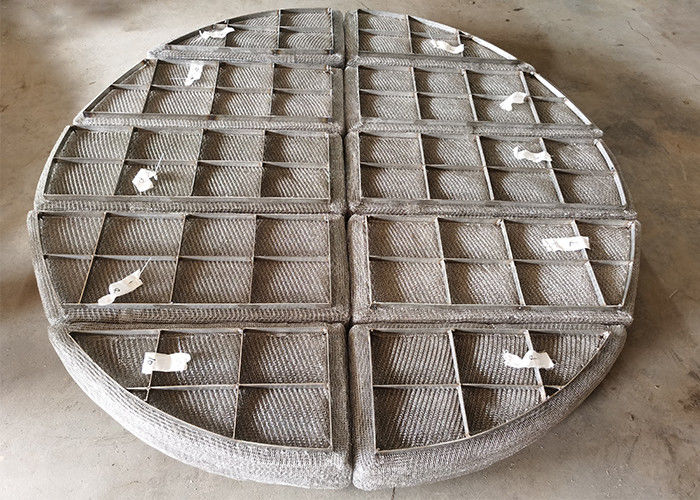 Customized Mesh Pad Demister 304 316 316L Stainless Steel PP