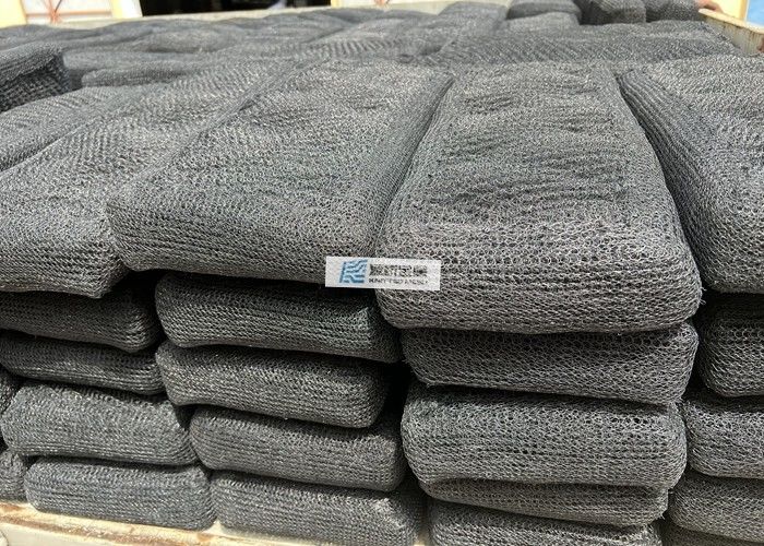 Customized Wire Mesh 300 Mm Demister Pad For Gas Liquid Separation