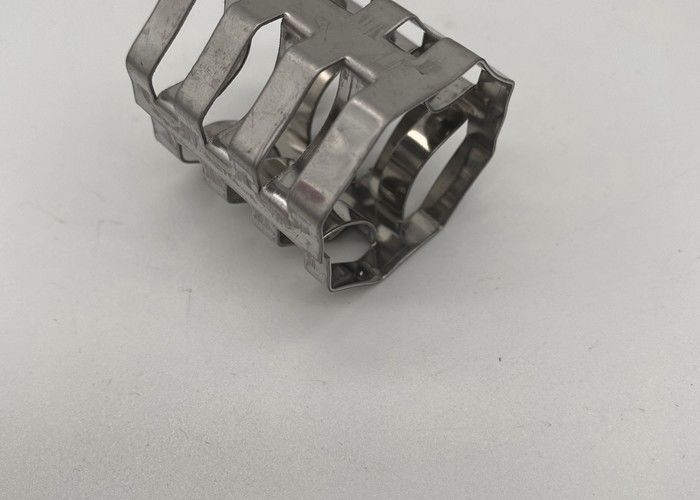 0.3mm Stainless Steel Metal Raschig Rings Air Pollution Control Scrubbers Removal