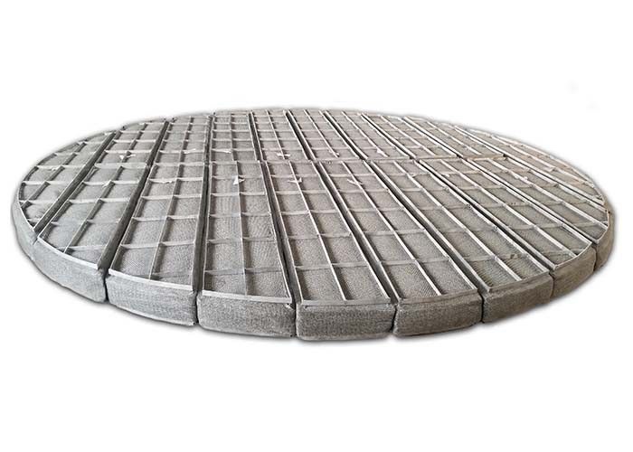 Oil Mist Eliminators Clean Dry Vapor HP HR Titanium Knitted Wire Mesh Demister