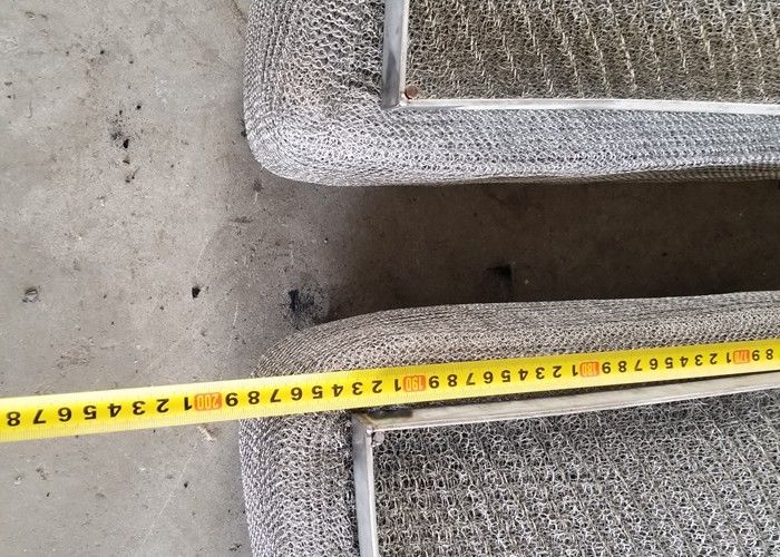 PP Demister Mesh Pad Custom Donut Shape Small Sections ISO9001