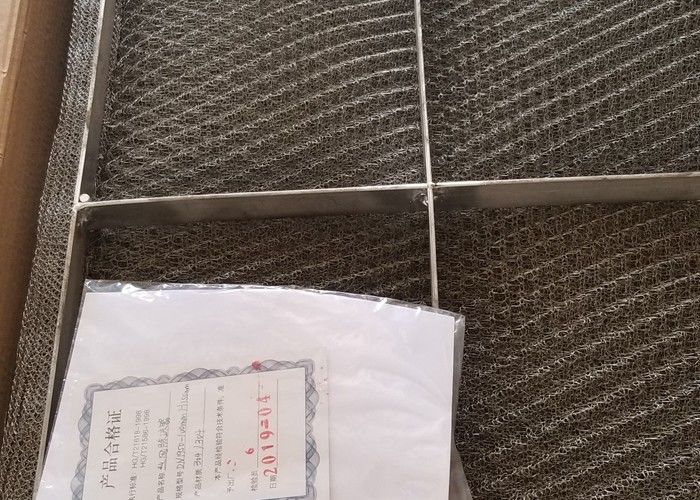 Wire Mesh Demister Mist Eliminator 100mm 150mm Thickness